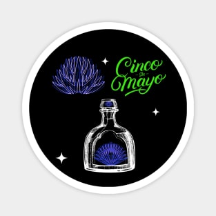 Cinco De Mayo Tequila Fiesta Magnet